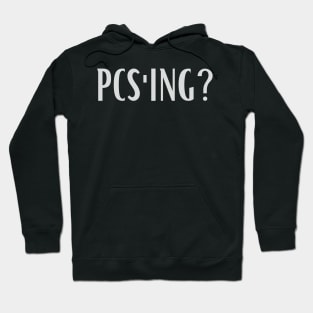 PCSing American Flag - Let's Talk! Hoodie